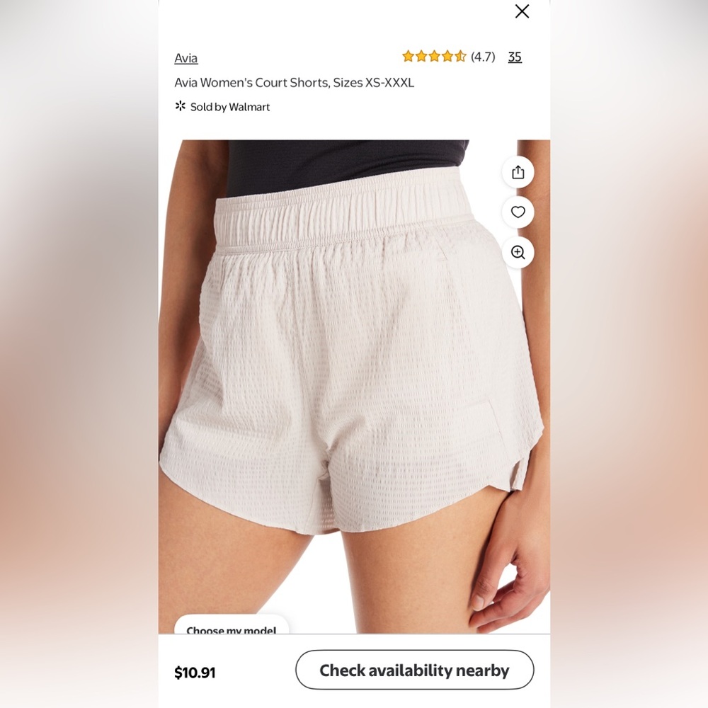 Women's Court Shorts NWT